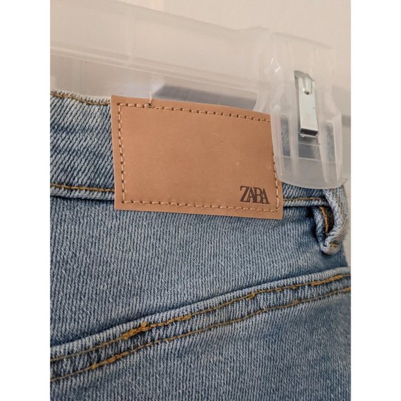 Zara vintage wash destroyed skinny jeans, size 4 - Picture 5 of 5